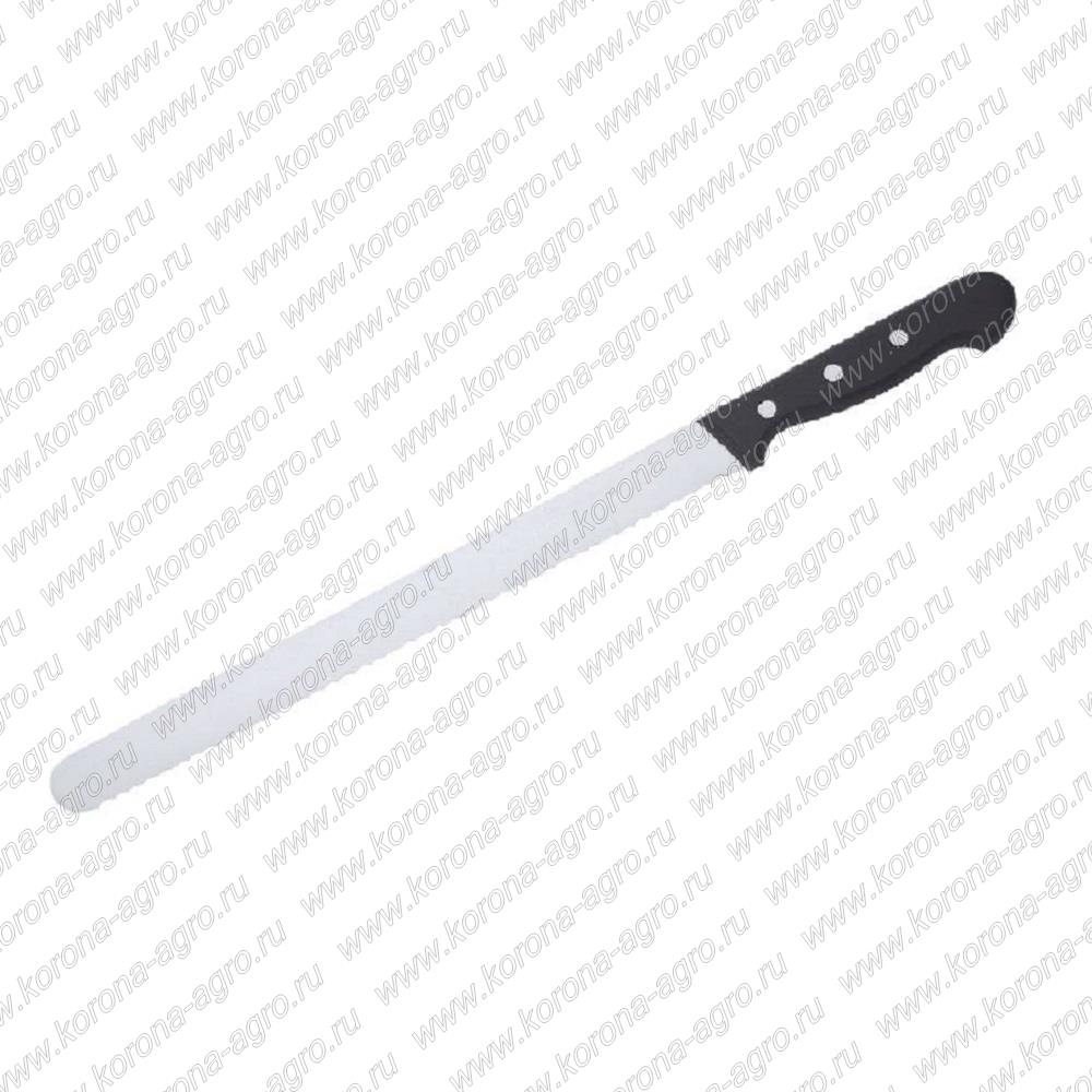 картинка Нож с широкими зубчиками, 36см 12645 для кондитеров и пекарей от магазина Корона агро