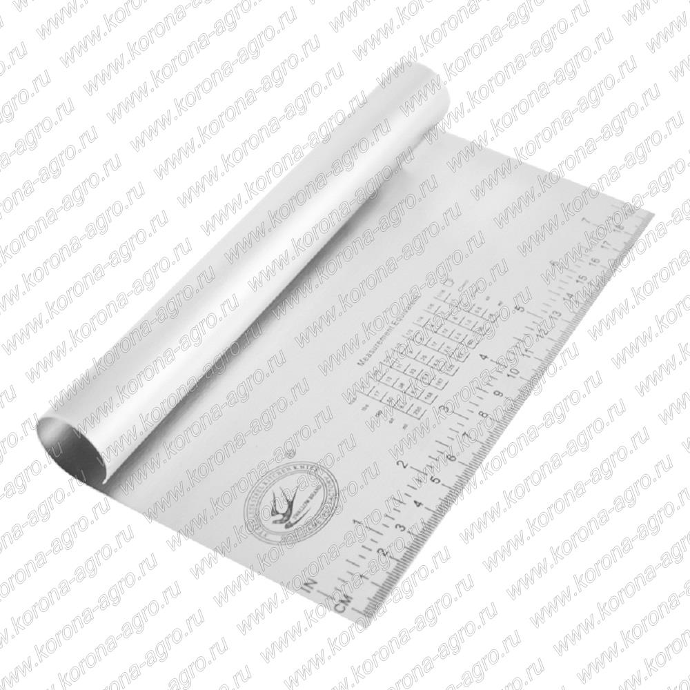 картинка Скребок металлический ручкой 20 см для кондитеров и пекарей от магазина Корона агро